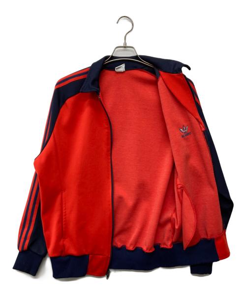 adidas（アディダス）adidas (アディダス) VINTAGEトラックジャケット レッド サイズ:Mの古着・服飾アイテム