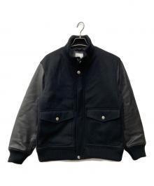 THE CRIMIE（ザ クライミー）の古着「A2 MELTON JACKET/CR1-02E5-JK02」｜ブラック