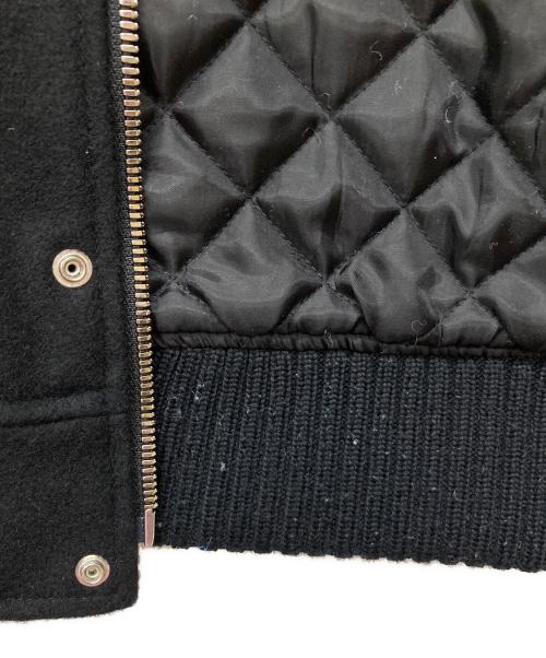 THE CRIMIE（ザ クライミー）THE CRIMIE (ザ クライミー) A2 MELTON JACKET/CR1-02E5-JK02 ブラック サイズ:JP/XLの古着・服飾アイテム