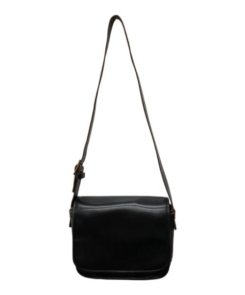 Y'2 leather（ワイツーレザー）Y'2 LEATHER (ワイツーレザー) HORSE HIDE MAIL BAG ブラックの古着・服飾アイテム