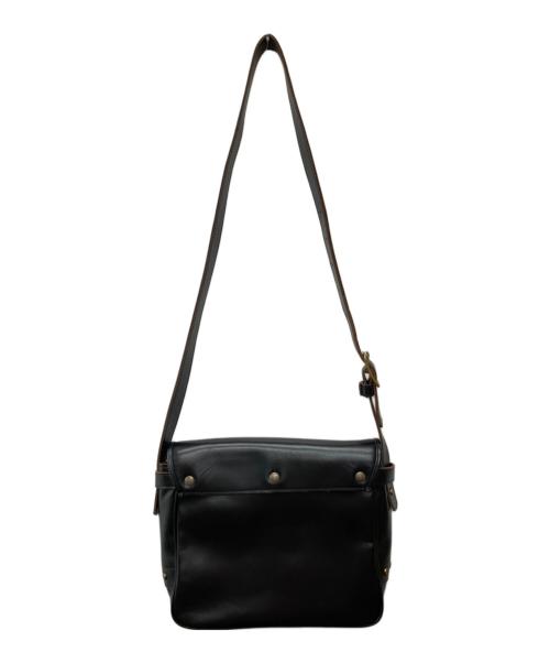 Y'2 leather（ワイツーレザー）Y'2 LEATHER (ワイツーレザー) HORSE HIDE MAIL BAG ブラックの古着・服飾アイテム