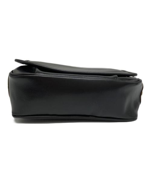 Y'2 leather（ワイツーレザー）Y'2 LEATHER (ワイツーレザー) HORSE HIDE MAIL BAG ブラックの古着・服飾アイテム