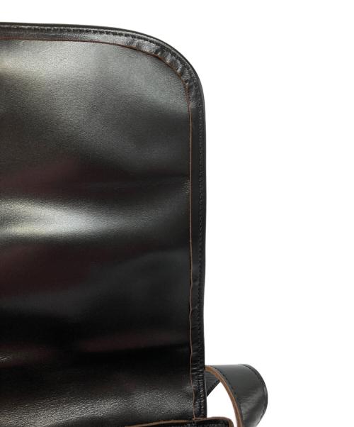 Y'2 leather（ワイツーレザー）Y'2 LEATHER (ワイツーレザー) HORSE HIDE MAIL BAG ブラックの古着・服飾アイテム