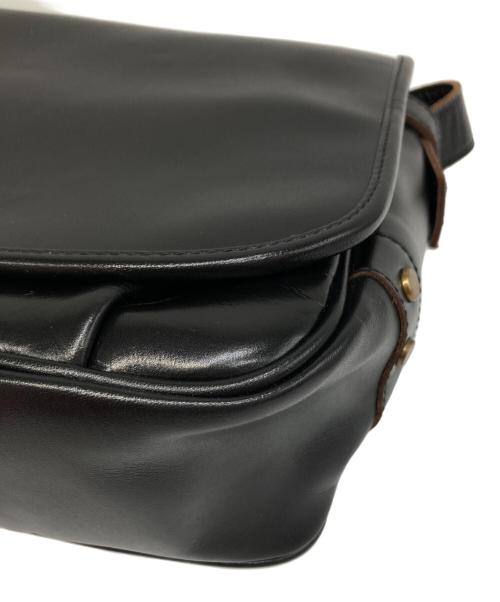 Y'2 leather（ワイツーレザー）Y'2 LEATHER (ワイツーレザー) HORSE HIDE MAIL BAG ブラックの古着・服飾アイテム