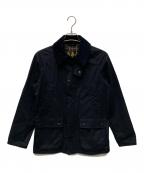 Barbourバブアー）の古着「BEDALE SL PEACHED/2201152」｜ネイビー