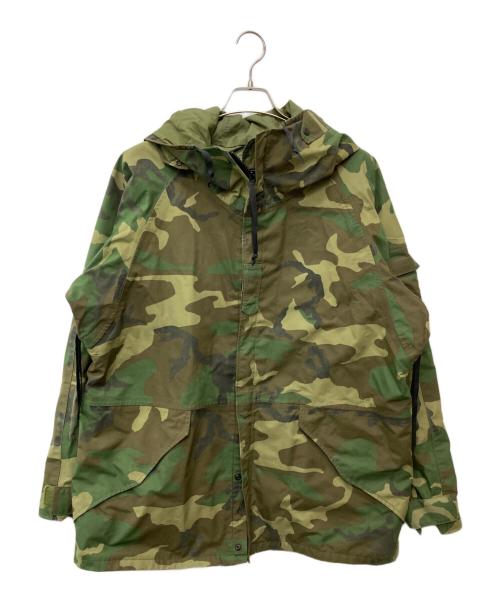 US ARMY（ユーエスアーミー）US ARMY (ユーエスアーミー) COLD WRATHER PARKA CAMOUFLAGE オリーブ サイズ:Lの古着・服飾アイテム
