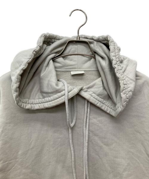 DRIES VAN NOTEN（ドリスヴァンノッテン）DRIES VAN NOTEN (ドリスヴァンノッテン) HAXELL ダブルドローコードプルオーバーパーカー グレー サイズ:LARGEの古着・服飾アイテム