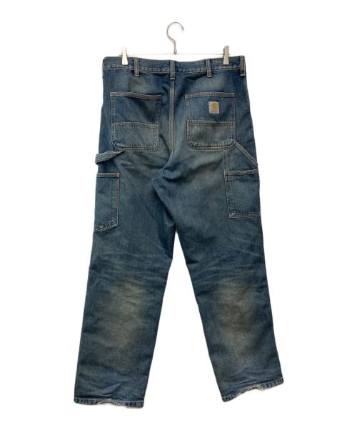 Carhartt WIP（カーハート ワークインプログレス）CARHARTT WIP (カーハート ワークインプログレス) DOUBLE KNEE PANT/I032699.01.4Q.32 インディゴ サイズ:34×32の古着・服飾アイテム