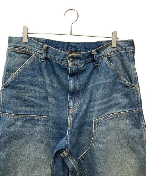 Carhartt WIP（カーハート ワークインプログレス）CARHARTT WIP (カーハート ワークインプログレス) DOUBLE KNEE PANT/I032699.01.4Q.32 インディゴ サイズ:34×32の古着・服飾アイテム