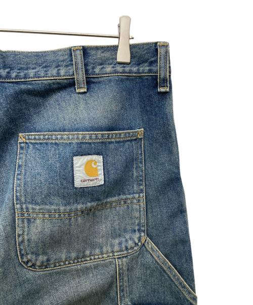 Carhartt WIP（カーハート ワークインプログレス）CARHARTT WIP (カーハート ワークインプログレス) DOUBLE KNEE PANT/I032699.01.4Q.32 インディゴ サイズ:34×32の古着・服飾アイテム