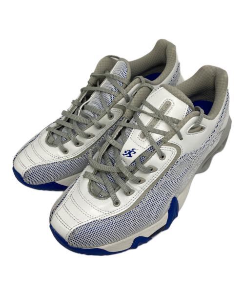 asics（アシックス）asics (アシックス) Kiko Kostadinov (キコ・コスタディノフ) Novalis Gel-Teremoa/1203A501 ホワイト×ブルー サイズ:US9の古着・服飾アイテム