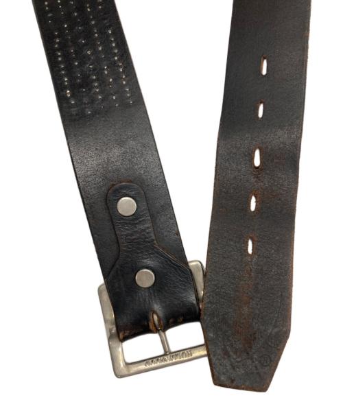 htc（エイチティーシー）htc (エイチティーシー) スタッズショルダーバッグ ブラウン サイズ:36の古着・服飾アイテム