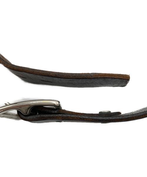 htc（エイチティーシー）htc (エイチティーシー) スタッズショルダーバッグ ブラウン サイズ:36の古着・服飾アイテム