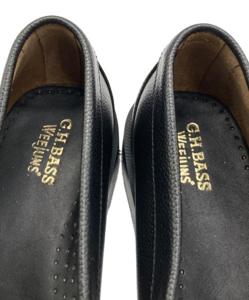 G.H.BASS（ジーエイチバス）G.H.BASS (ジーエイチバス) LARSON / SOFT GRAIN/BA11081G ブラック サイズ:8.5の古着・服飾アイテム