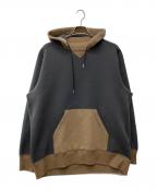 sacaiサカイ）の古着「Sponge Sweat Hoodie/24-03367M」｜ブラウン