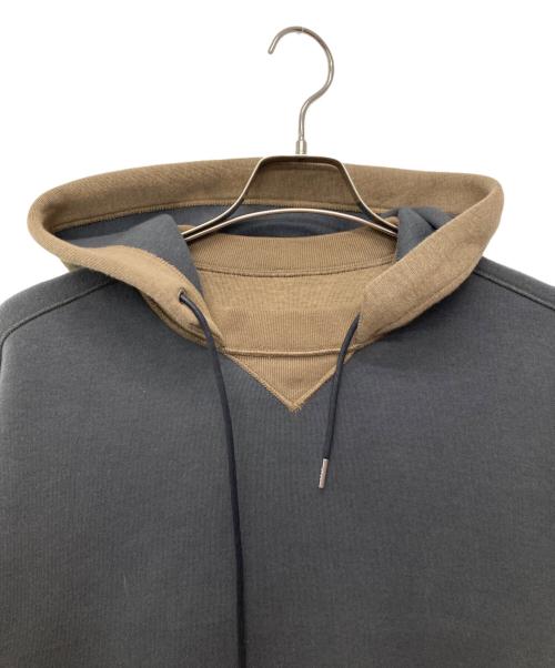 sacai（サカイ）sacai (サカイ) Sponge Sweat Hoodie/24-03367M ブラウン サイズ:3の古着・服飾アイテム