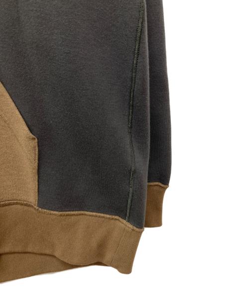 sacai（サカイ）sacai (サカイ) Sponge Sweat Hoodie/24-03367M ブラウン サイズ:3の古着・服飾アイテム