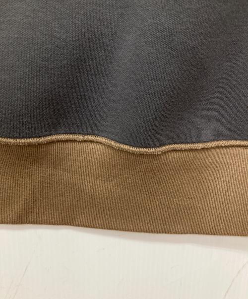 sacai（サカイ）sacai (サカイ) Sponge Sweat Hoodie/24-03367M ブラウン サイズ:3の古着・服飾アイテム