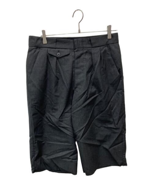 Maison Margiela（メゾンマルジェラ）Maison Margiela (メゾンマルジェラ) ベルテッドハーフパンツ/S50MU0050 グレー サイズ:48の古着・服飾アイテム