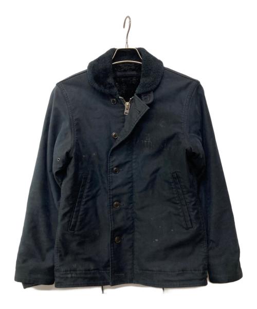 OLD JOE & Co.（オールドジョー）OLD JOE & Co. (オールドジョー) N-1デッキジャケット/09-A/W-DJ ブラック サイズ:-の古着・服飾アイテム