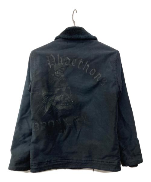 OLD JOE & Co.（オールドジョー）OLD JOE & Co. (オールドジョー) N-1デッキジャケット/09-A/W-DJ ブラック サイズ:-の古着・服飾アイテム