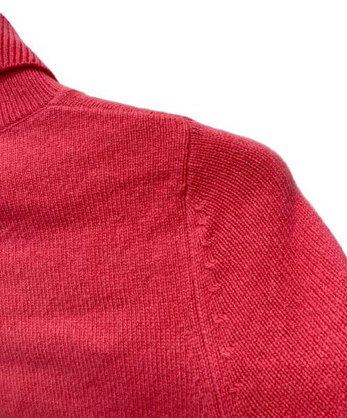 DIESEL（ディーゼル）DIESEL (ディーゼル) Dロゴデザイン半袖ニット/A06713 ピンク サイズ:3の古着・服飾アイテム