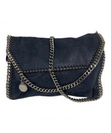 STELLA McCARTNEY（ステラマッカートニー）の古着「チェーンショルダーバッグ/ファラベラ」｜ネイビー