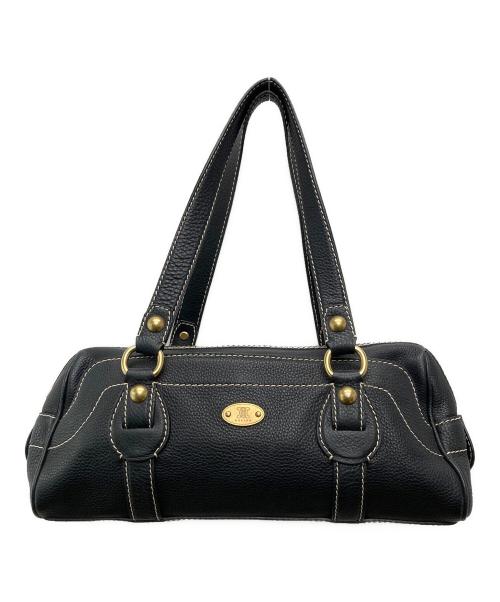 CELINE（セリーヌ）CELINE (セリーヌ) ミニボストンバッグ ブラックの古着・服飾アイテム