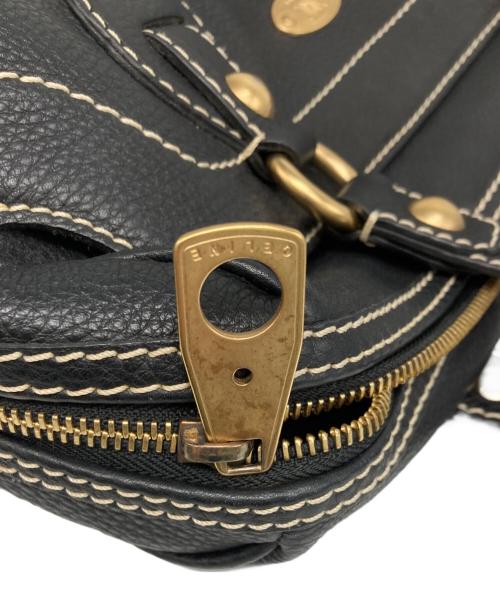 CELINE（セリーヌ）CELINE (セリーヌ) ミニボストンバッグ ブラックの古着・服飾アイテム