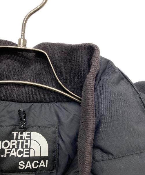 THE NORTH FACE（ザ ノース フェイス）THE NORTH FACE (ザ ノース フェイス) sacai (サカイ) 17AWBOMBER JACKET/ND9171SA ブラック サイズ:ASIA Lの古着・服飾アイテム