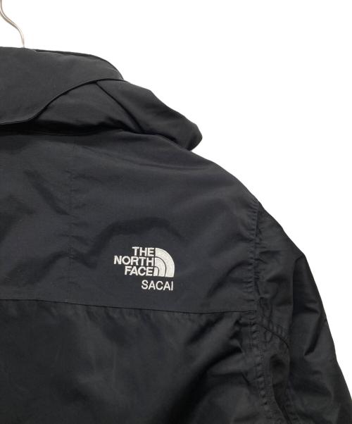 THE NORTH FACE（ザ ノース フェイス）THE NORTH FACE (ザ ノース フェイス) sacai (サカイ) 17AWBOMBER JACKET/ND9171SA ブラック サイズ:ASIA Lの古着・服飾アイテム