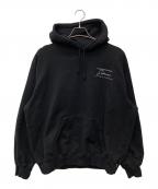 SUPREME×MARTINE ROSEシュプリーム×マーティン・ローズ）の古着「24AWHooded Sweatshirt」｜ブラック