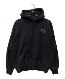 SUPREME×MARTINE ROSE（シュプリーム×マーティン・ローズ）の古着「24AWHooded Sweatshirt」｜ブラック