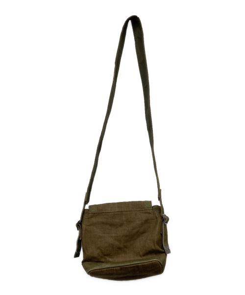 Vivienne Westwood（ヴィヴィアンウエストウッド）Vivienne Westwood (ヴィヴィアンウエストウッド) キャンバスショルダーバッグ グリーンの古着・服飾アイテム