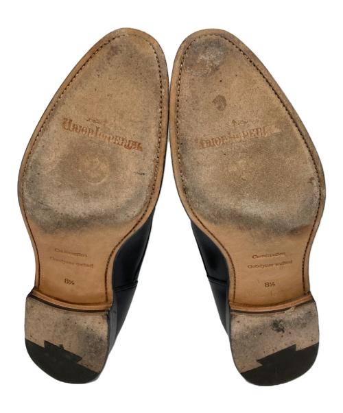 UNION IMPERIAL（ユニオンインペリアル）UNION IMPERIAL (ユニオンインペリアル) U-tipシューズ/U2003 ブラック サイズ:81/2の古着・服飾アイテム