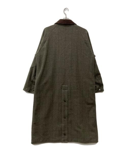 Barbour（バブアー）Barbour (バブアー) SNOWDON French Wool Coat オリーブ サイズ:40の古着・服飾アイテム