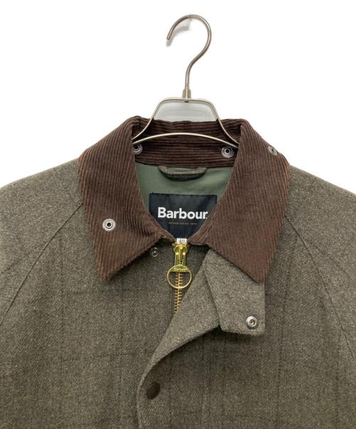 Barbour（バブアー）Barbour (バブアー) SNOWDON French Wool Coat オリーブ サイズ:40の古着・服飾アイテム
