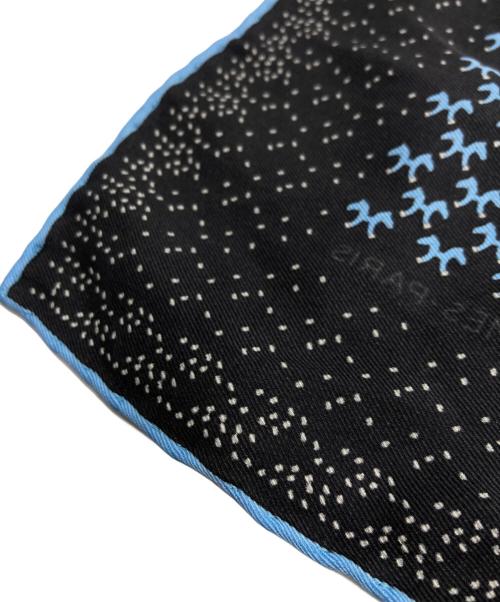 HERMES（エルメス）HERMES (エルメス) カレ40/スカーフ ネイビーの古着・服飾アイテム