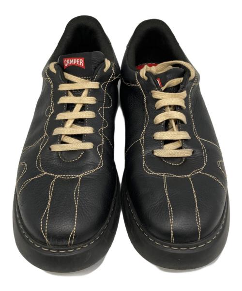 CAMPER（カンペール）CAMPER (カンペール) ツインズ レザースニーカー/	K100963-001 ブラック サイズ:GL41の古着・服飾アイテム
