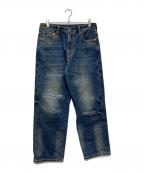 EVISU×GDCエヴィス×ジーディーシー）の古着「25AW大黒プリント リラックスフィットデニムパンツ/2EAGDM5JE6431RXDN」｜インディゴ