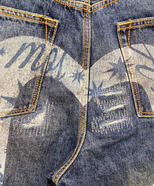 EVISU（エヴィス）EVISU (エヴィス) GDC (ジーディーシー) 25AW大黒プリント リラックスフィットデニムパンツ/2EAGDM5JE6431RXDN インディゴ サイズ:XLの古着・服飾アイテム