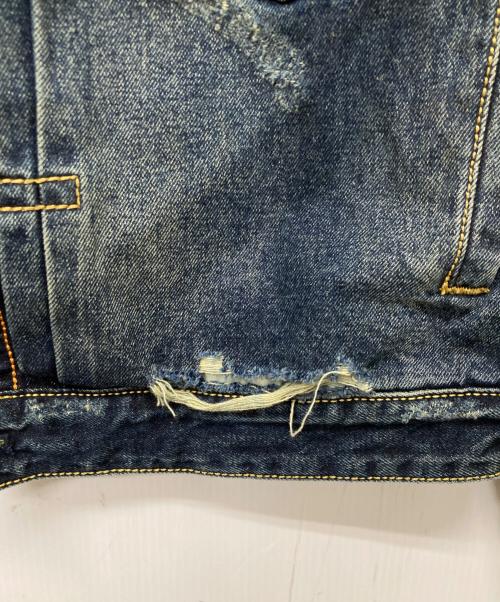 EVISU（エヴィス）EVISU (エヴィス) GDC (ジーディーシー) 25AWウォッシュド リラックスフィット デニムジャケット/2EAGDM5DJ6430RXDN インディゴ サイズ:Ⅿの古着・服飾アイテム
