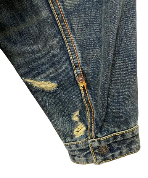 EVISU（エヴィス）EVISU (エヴィス) GDC (ジーディーシー) 25AWウォッシュド リラックスフィット デニムジャケット/2EAGDM5DJ6430RXDN インディゴ サイズ:Ⅿの古着・服飾アイテム