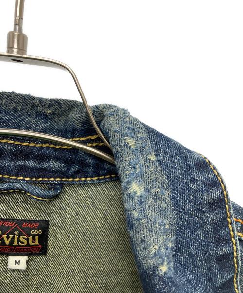 EVISU（エヴィス）EVISU (エヴィス) GDC (ジーディーシー) 25AWウォッシュド リラックスフィット デニムジャケット/2EAGDM5DJ6430RXDN インディゴ サイズ:Ⅿの古着・服飾アイテム