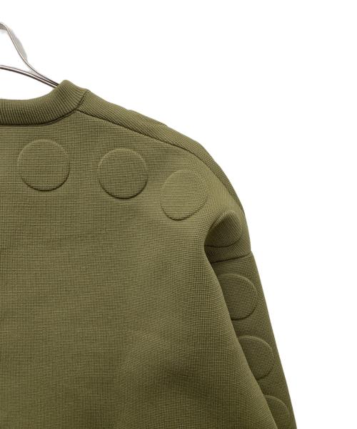 G-STAR RAW（ジースターロゥ）G-STAR RAW (ジースターロゥ) Walter Van Beirendonck (ウォルター ヴァン ベイレンドンク) Cropped Crewneck/D25835-D465 オリーブ サイズ:Mの古着・服飾アイテム