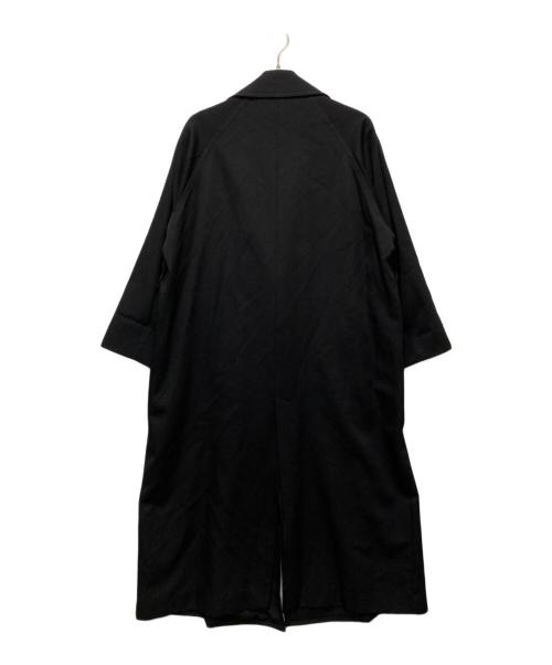 TOMORROWLAND .B（トゥモローランド ビー）TOMORROWLAND .B (トゥモローランド ビー) ウールツイル ベルテッドコート/48-08-14-08202 ブラック サイズ:36の古着・服飾アイテム