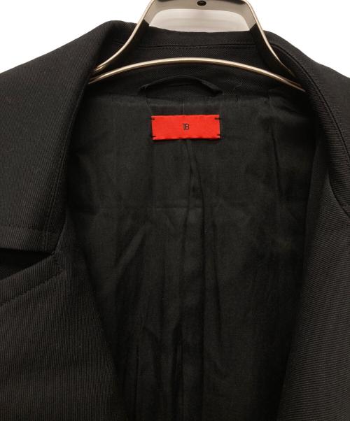 TOMORROWLAND .B（トゥモローランド ビー）TOMORROWLAND .B (トゥモローランド ビー) ウールツイル ベルテッドコート/48-08-14-08202 ブラック サイズ:36の古着・服飾アイテム