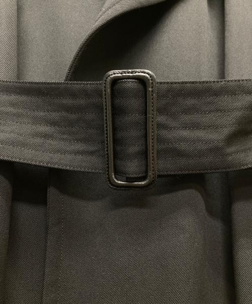 TOMORROWLAND .B（トゥモローランド ビー）TOMORROWLAND .B (トゥモローランド ビー) ウールツイル ベルテッドコート/48-08-14-08202 ブラック サイズ:36の古着・服飾アイテム