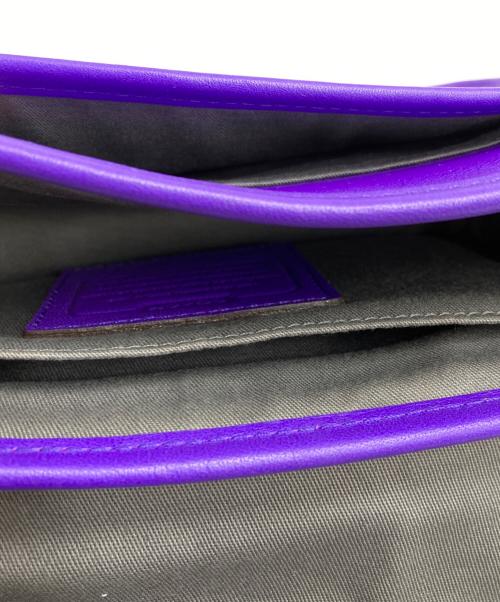 COACH（コーチ）COACH (コーチ) Legacy Penny ショルダーバッグ/19914 パープルの古着・服飾アイテム