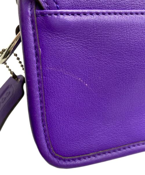 COACH（コーチ）COACH (コーチ) Legacy Penny ショルダーバッグ/19914 パープルの古着・服飾アイテム